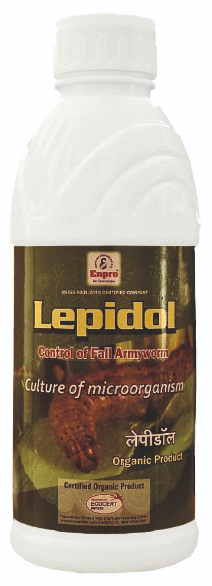 Enprobio Lepidol Bacillus spp for Caterpillar control